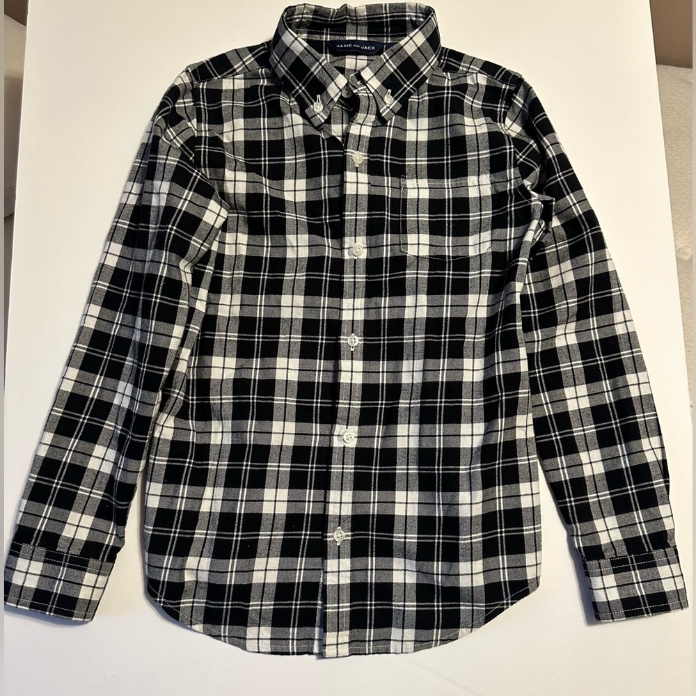 Janie and Jack Holiday button down.